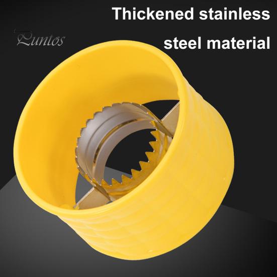 Corn Thresher Tool Stainless Steel Stripper, Non-Slip Handle And Spiral Blade Thresher, Easy Clean Quick Efficient Kernel Removal Gadget for