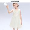 MiniPeace Girls' Princess Sleeveless A-line Dress FBFAG230L
