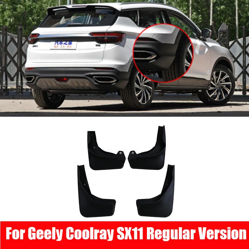 4 STÜCKE Auto Kotflügel Für Geely Coolray SX11   2018  Kotflügel Zubehör Schmutzfänger Spritzschutz Abdeckung