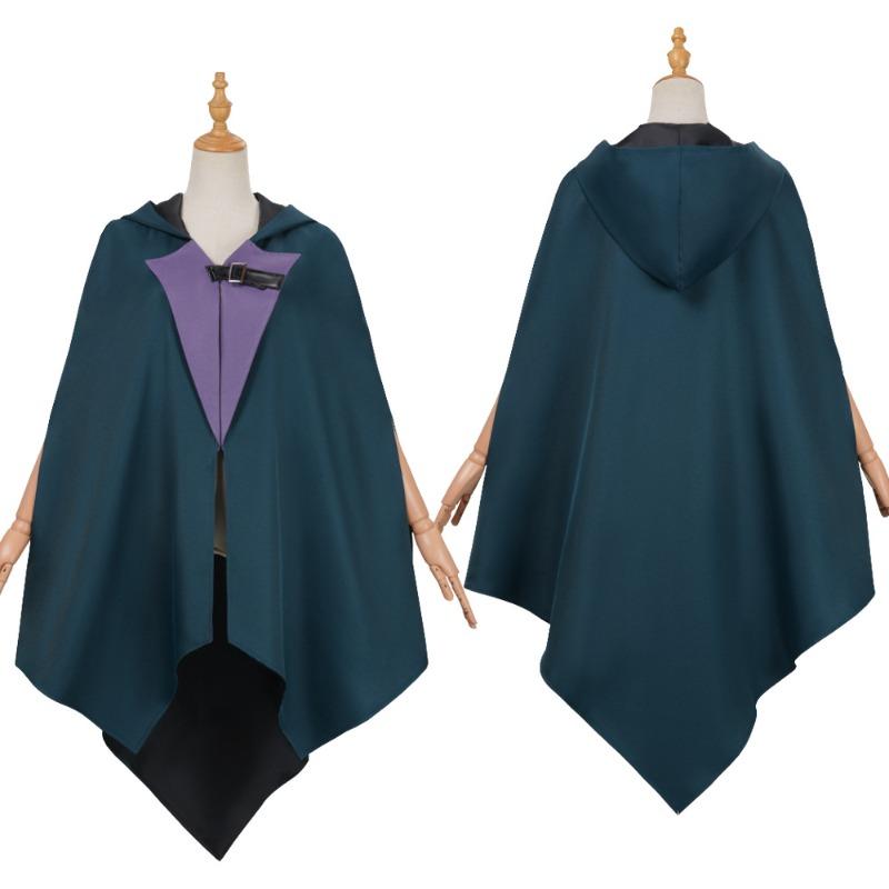 Twin Cities Battle Suit Jinx Cape Costume Anime Hooded Cape Halloween