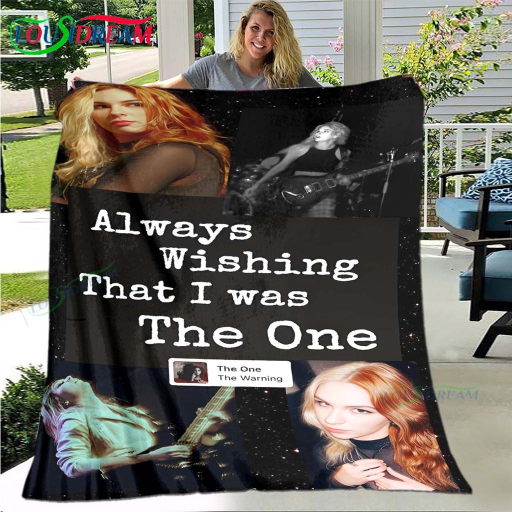 Pop Mexican Rock Band The W-Warning Four Seasons Blanket Sofa Cover Travel Bed Plush Blanket Travel Office Break Blanket Gift