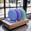 Waterproof Silicone Round Coin Purse - Earphone, Cable & Lipstick Storage Bag with Portable Zipper Key Holder