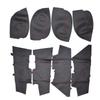 Vtear Car Seat Armrest Cover Interior Door Panel Arm Rest Protective Microfiber Leather Accessories Parts For Honda Accord 2003