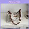2024 Frühling Neu Trendige Street Style Schultertasche Für Damen Pu Material Kissenbeutel