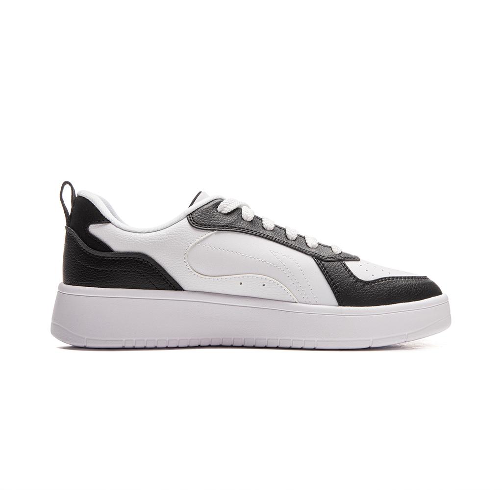 New LiNing Spike Years Anti Slip Wear Resistant Low Top Skateboard Shoes Men's White Black AGCV311-7
