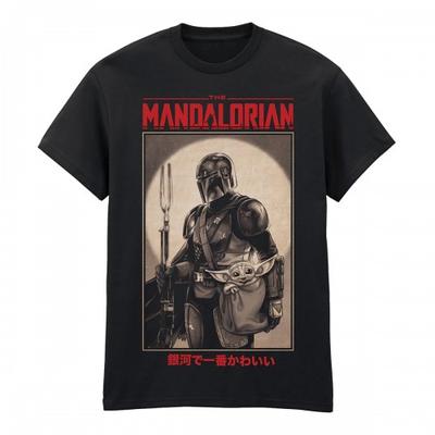 Star Wars: The Mandalorian Unisex Adult Poster Art T-Shirt