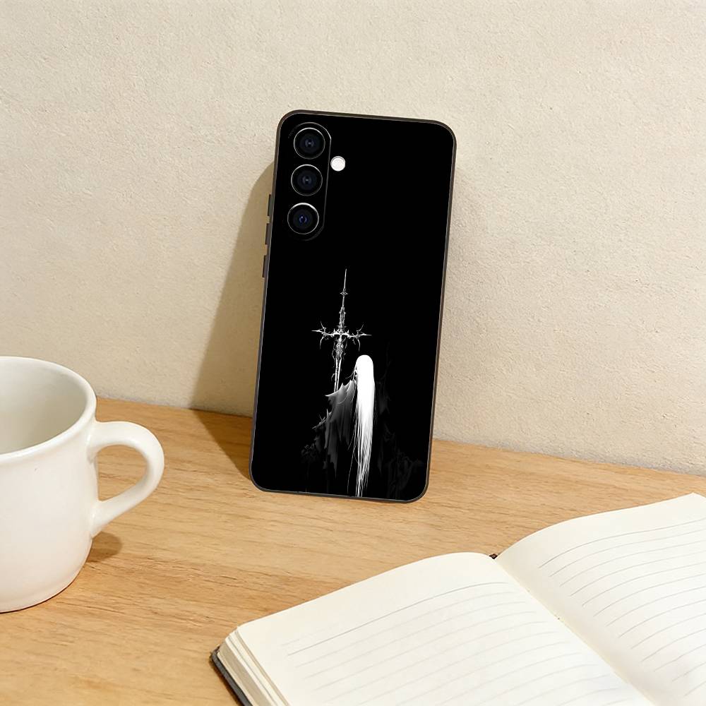 C-Gothic C-Cyber Sigil Phone Case For Samsung Galaxy A73,A72,A71,A70,A53,A52,A51,Others Soft Black Cover