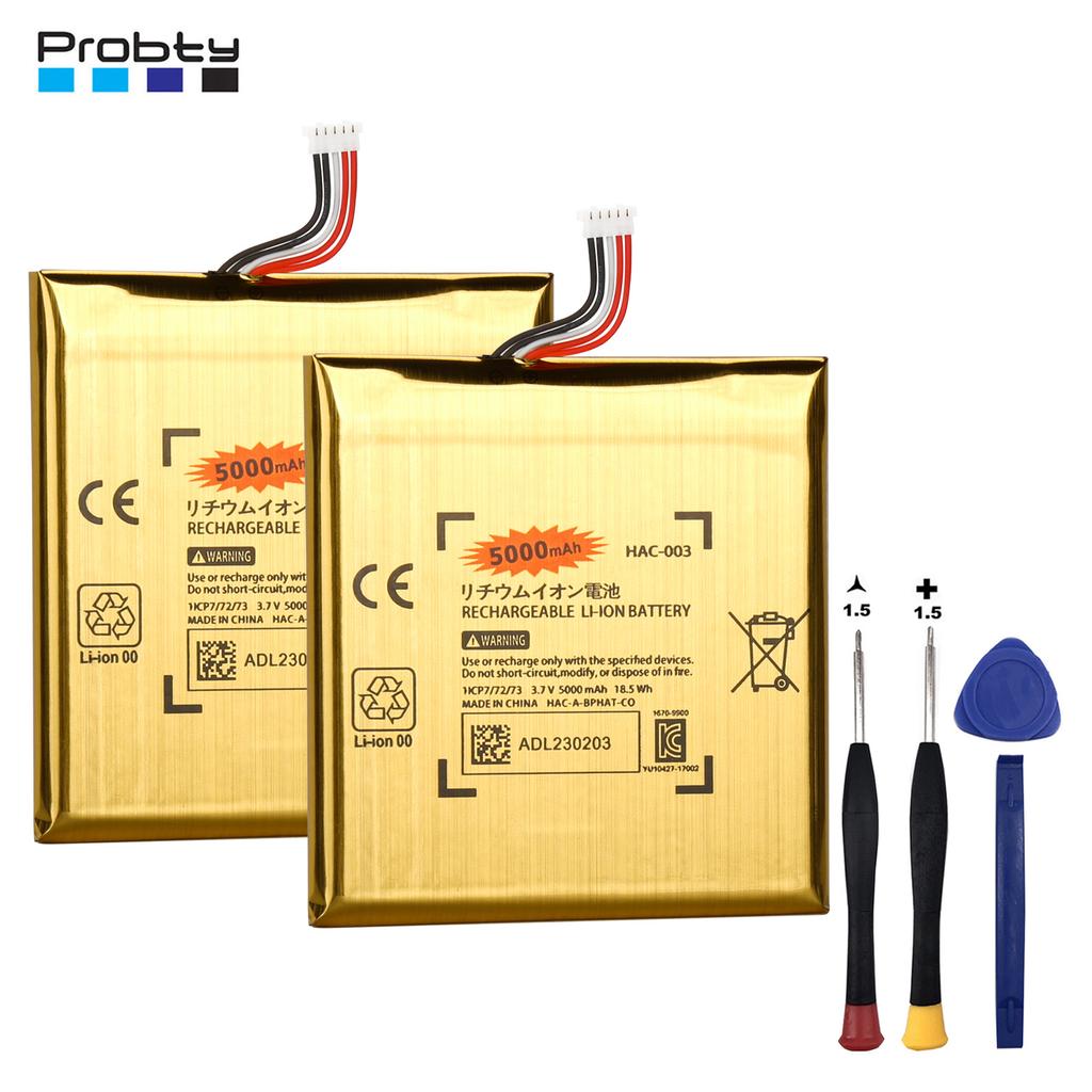 5000mAh HAC-003 Akku für Nintend Nitendo Switch Konsole HAC-001 HAC-A-BPHAT-C0, HAC-S-JP/EU-C0
