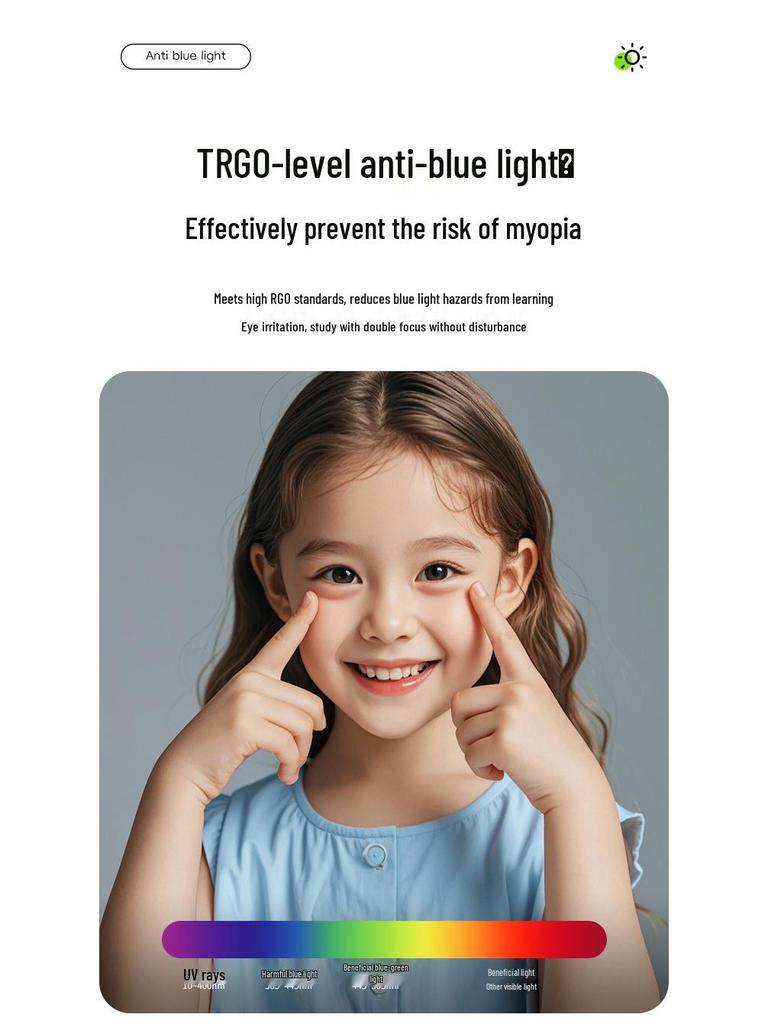Smart Rechargeable Folding Table Lamp for Students with Eye Protection and Timer