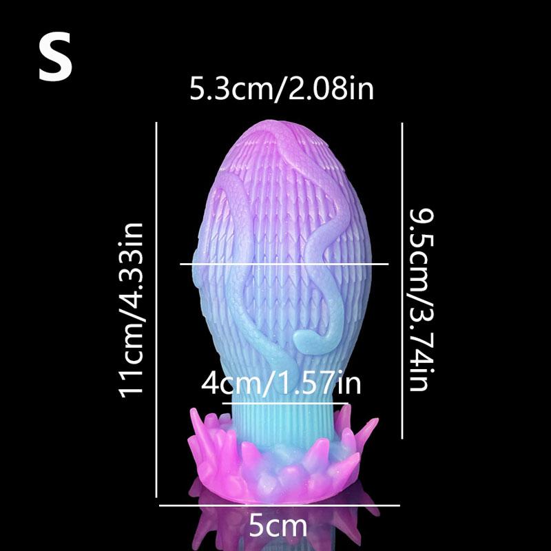 Hot Sale Luminous Anal Dildo Huge Penis Dick Animal/Monster Dildo Sex Toys For Adult 18+ Ass Dilator Glowing Dildo Big Buttplug