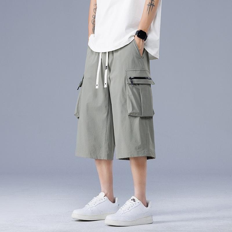 Summer Thin Style Loose Casual Sports Cropped Pants Summer Man Shorts Cargo Short-fitting Men Shorts Free Shipping Cargo-shorts