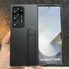 Luxury Matte with Kickstand Holder Phone Case for Samsung Galaxy Fold Z 7 6 5 4 3 Built in Screen Protect Back Shockproof Cover