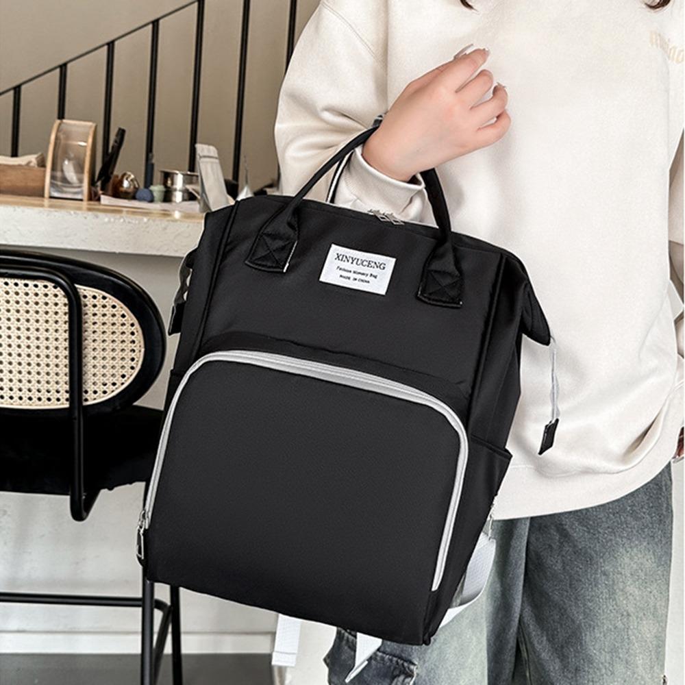 Multifunctional Mommy Backpack Large Capacity Mommy Shoulder Bag Cute Baby Diaper Bag  Baby