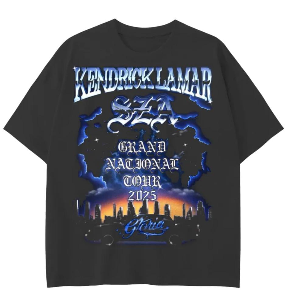 SALE  Kendrick Lamar Sza Grand National Tour Merch 2025 Gloria Tshirt Unisex T-Shirt XXXL