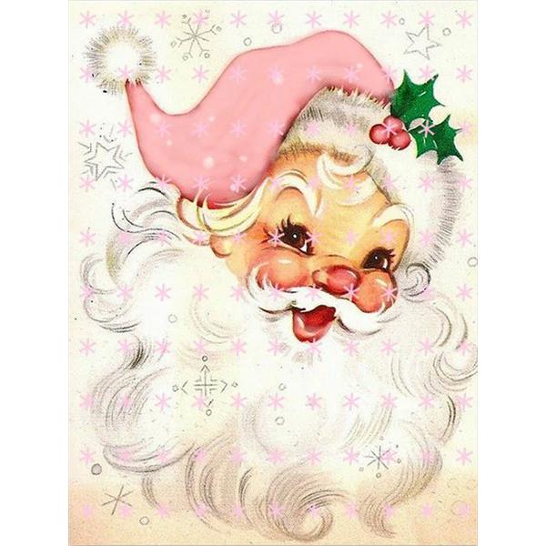 5D Diamond Painting Cartoon Santa Claus Diamond Embroidery Christmas Landscape Cross Stitch Mosaic Kit Christmas Gift Home Decor