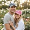 Retro DAD MOM Embroidery Baseball Cap Washed Cotton Adjustable Couple Cap Baseball Hats For Man Women