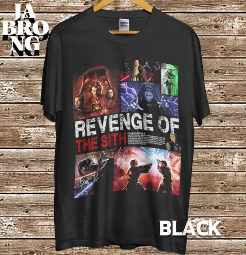 Vintage Revenge of the Sith Shirt Anakin Skywalker Shirt Darth Vader Tee Kenobi XXXXL