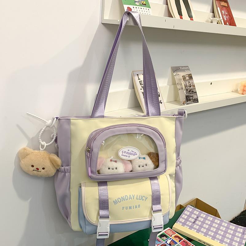 Schoolbag Children Elementary School Girl Junior High School Student Cartoon High Value Ins Pain Bag Backpack