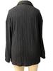 2026 Autumn/Winter Women's Plus Size V-Neck Long Sleeve Ribbed T-shirt