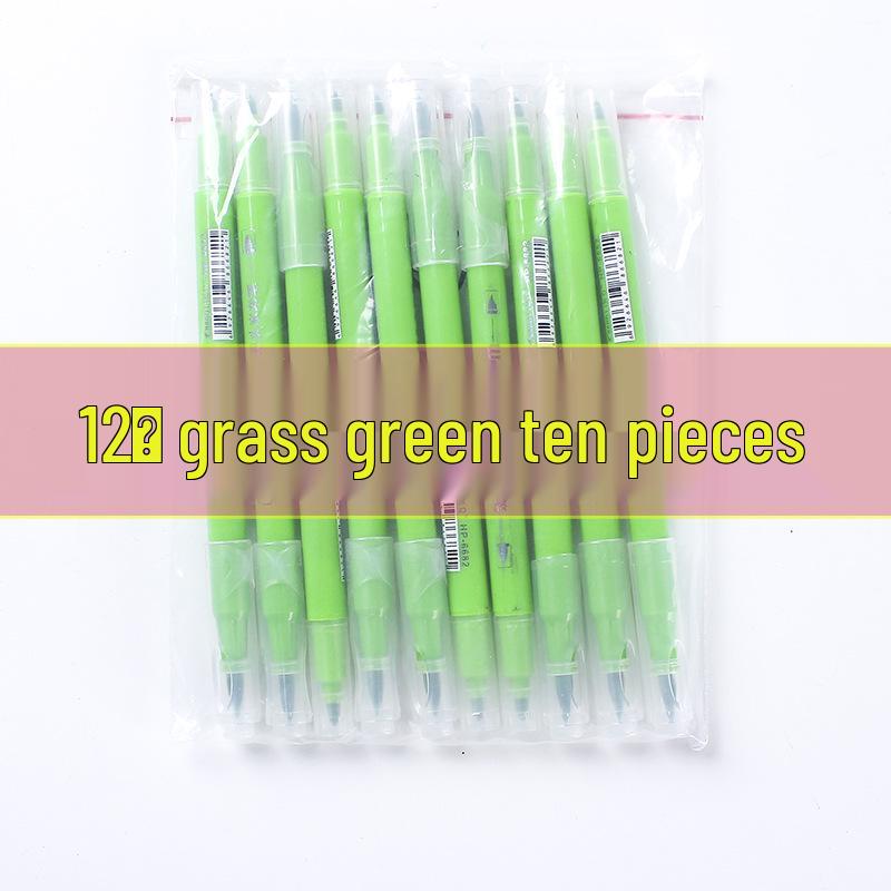 36-Color Double-Ended Soft Tip Washable Watercolor Pens for Primary Students