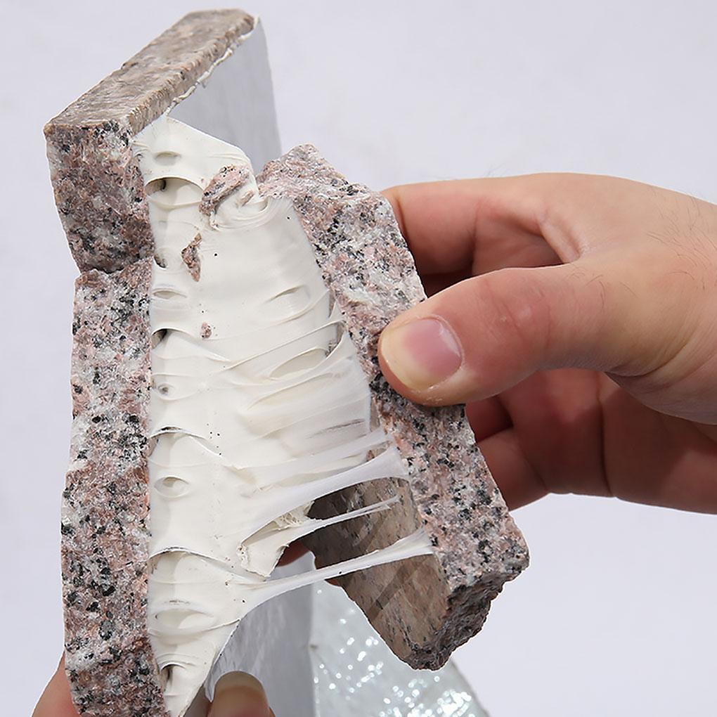 Hochtemperaturbeständiges Wasserdichtes Klebeband Aluminiumfolie Verdicken Butylband Wandriss Dachkanal Reparaturband 3-10M