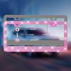 New 1/2Pcs 31*16Cm Bling Crystal License Plate Frame Women Rhinestone Car License Plate Frame Cover Holder Car Accessories