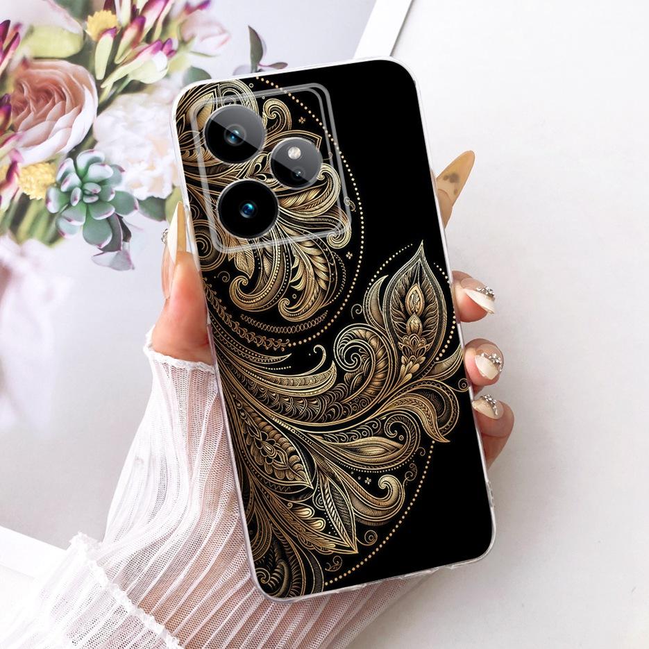 For Realme GT 7 GT7 T 5G Case RMX5061 Cute Lion Fashion Painted Cover Soft Silicone Phone Case For Realme GT 7 Pro GT7T 5G Shell