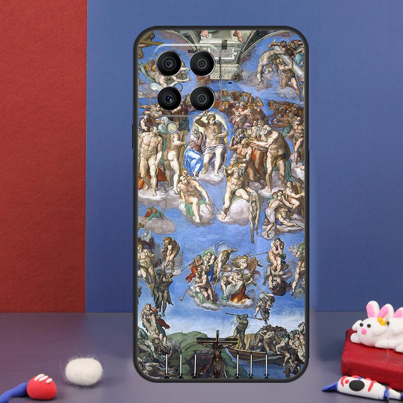 Michelangelo Art Case For Samsung Galaxy M31 M21 M11 M13 M54 M34 M14 M56 M36 M16 M53 M32 M52 M35 M55 M15 M06