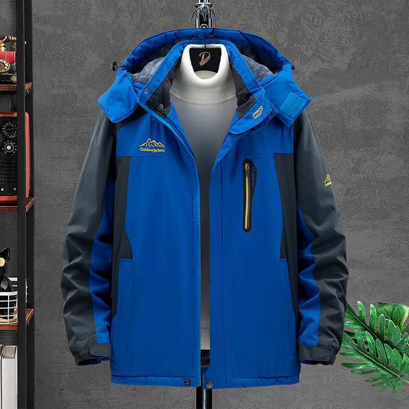 Men's Daily Cotton Jacket Short Lightweight Easy-Carry    Winter Warm Coat