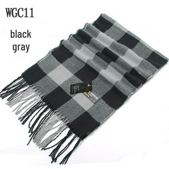 Autumn/Winter 2018 Unisex Imitation Cashmere Scottish Plaid Scarf/Shawl