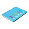 A5 Ring System Horizontal Horizontal 5 Color Sorting Study Exam School Popular School Office Blue Notepad, Planner, Notebook, Planner, Ruled, Opening,
