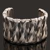 DIEZI Bijoux Gypsy Fashion Gold Silver Plated Punk Hip Hop Cuff Wide Men Bangles Arm Bracelet for Women Bracelets & Bangles