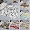 Moroccan Style Printing Large Carpet Anti-slip Wear-resistant Soft Mat for Living Room Bedroom Rug Classic and Ethnic Beautiful