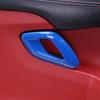 Pegatinas de cubierta decorativa para manija de puerta interior, aptas para Dodge Challenger 2015 Up, accesorios de coche ABS
