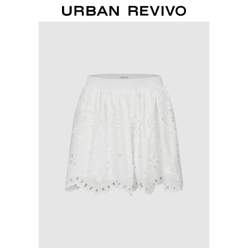 UR Women s Embroidered Lace Mini Skirt M