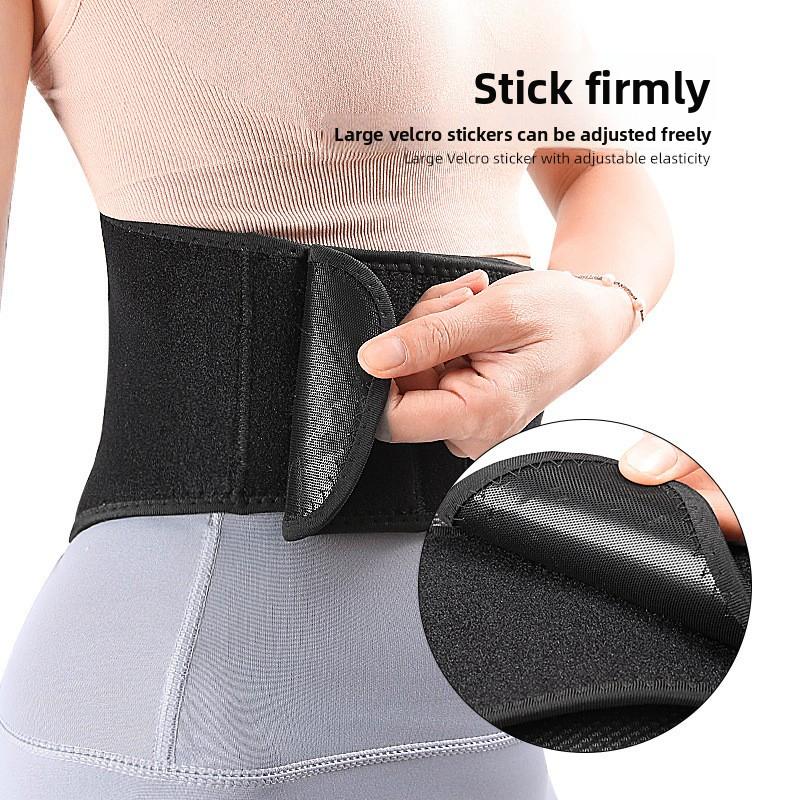 New USB Electric Heating, Warm and Cold Waist Protection Velcro Adjustable Sports Support, Hot Compress Waist Belt