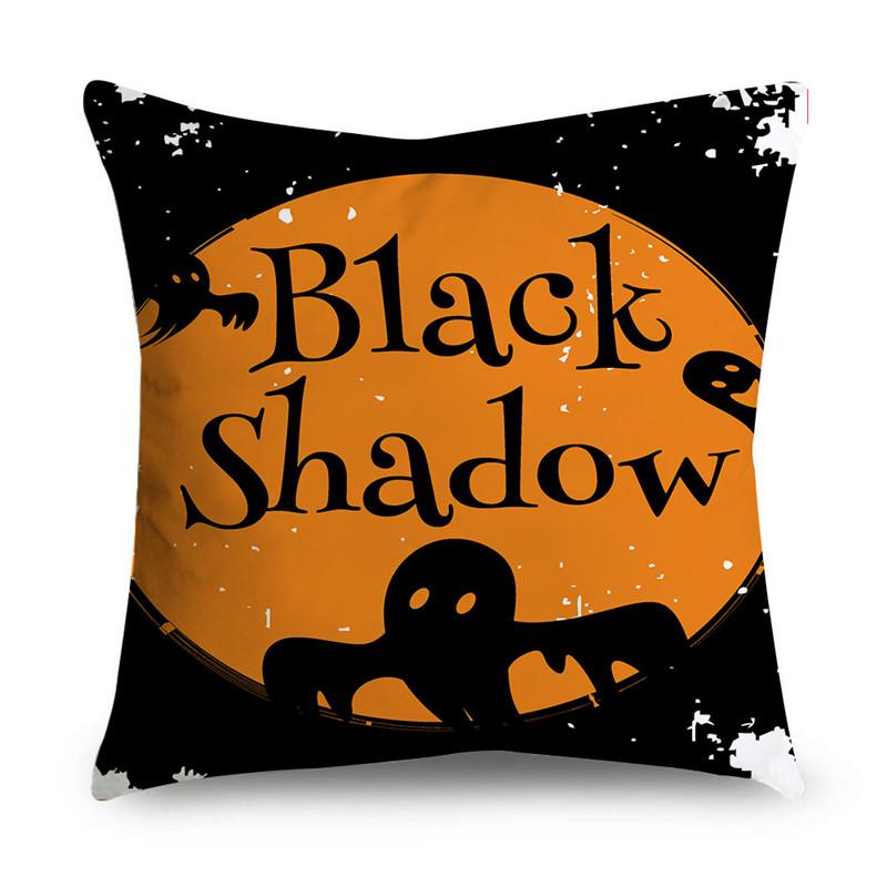 Easter Happy Halloween Horror Pumpkin Print Pattern Cushion Cover Home Living Room Sofa Decoration Pillow Cover