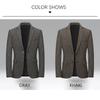 Spring Autumn Forml Blazers for Men Slim Fit Two Button Fly Mens Suits Luxury Designer Wedding Coat Over Size