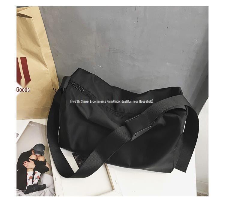 Unisex Japanese Style Summer Crossbody Messenger Bag – Large Capacity Travel & Fitness Backpack