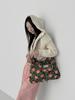 Atil Studio All Season Oxford Graphic Shoulder Bag _ [Coral Camellia]