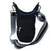 Prošívaná crossbody taška na láhev s vodou s kapsami Dámská taška na konvici Měkká polstrovaná taška přes rameno pro venkovní kempování, sport, cestování