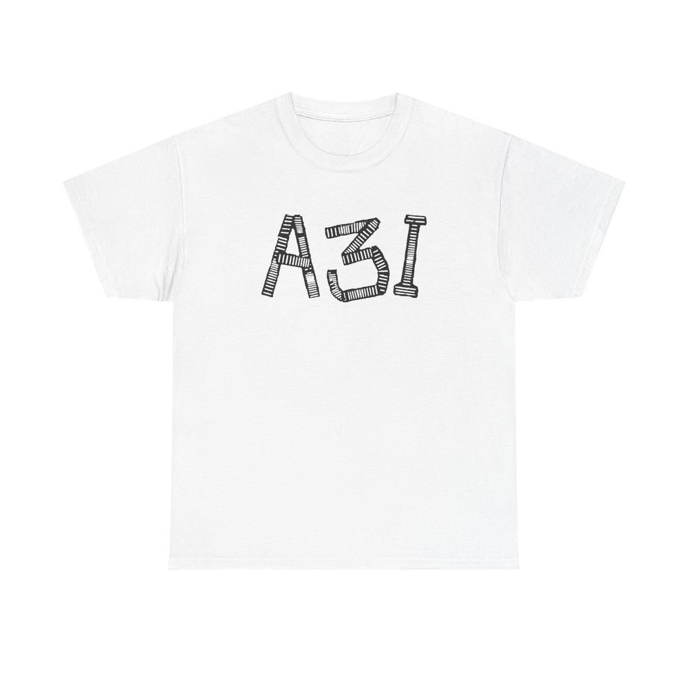 A3I Any Three Initials Flipper + Bad Posture Americana Punk Rock Unisex T-Shirt XL
