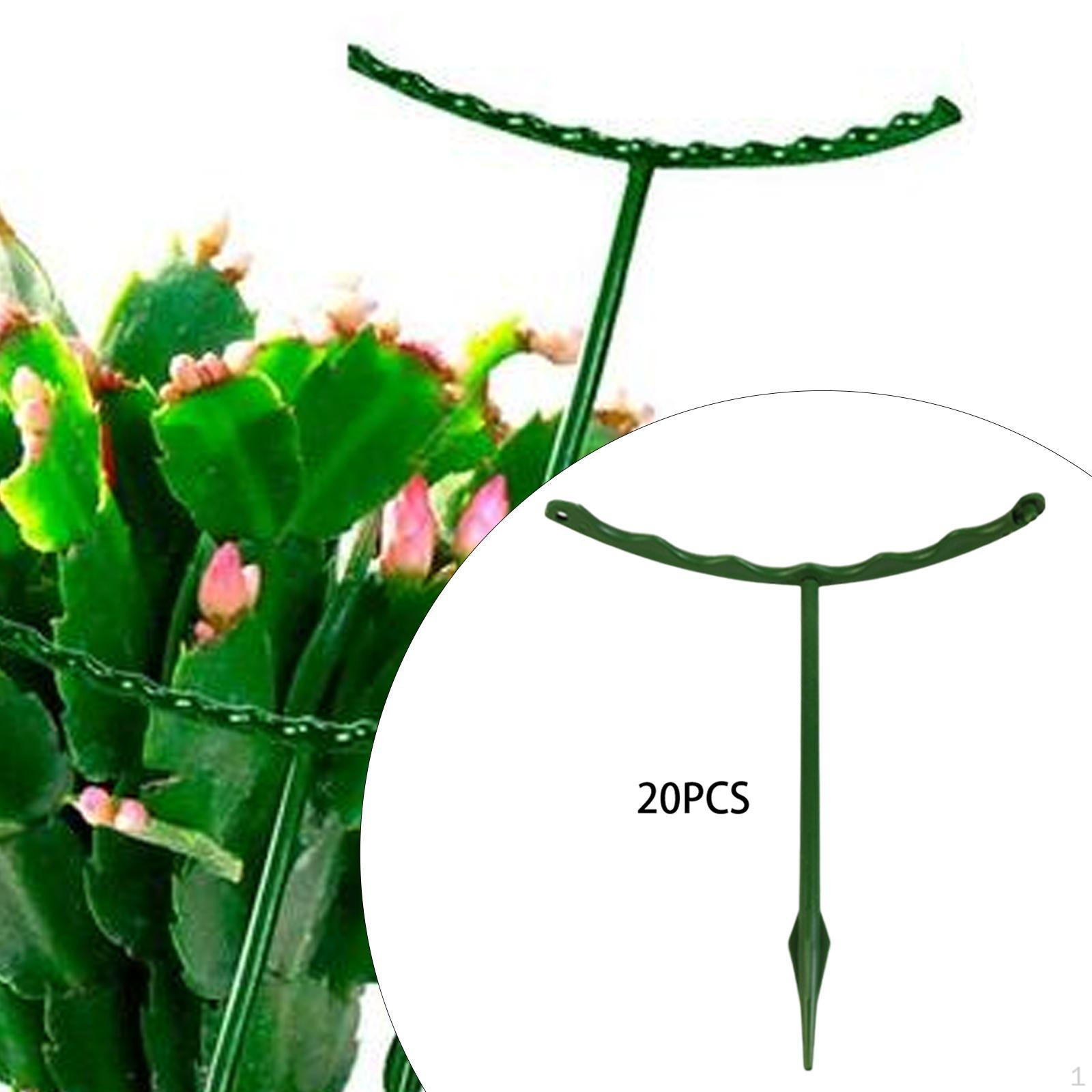 

20 шт. опоры для растений, клетки, цветочные кольца для горшков L 14.5cm H 15cm