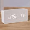 Led Student Alarm Clock Simple Wall Clock Temperature Display Table Clock Desktop Home Decor Garden
