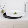 40 cm runder nordischer Dekorations-Tablett - Extra großes leichter Luxus Couchtisch- und Schmuckaufbewahrungs-Tablett