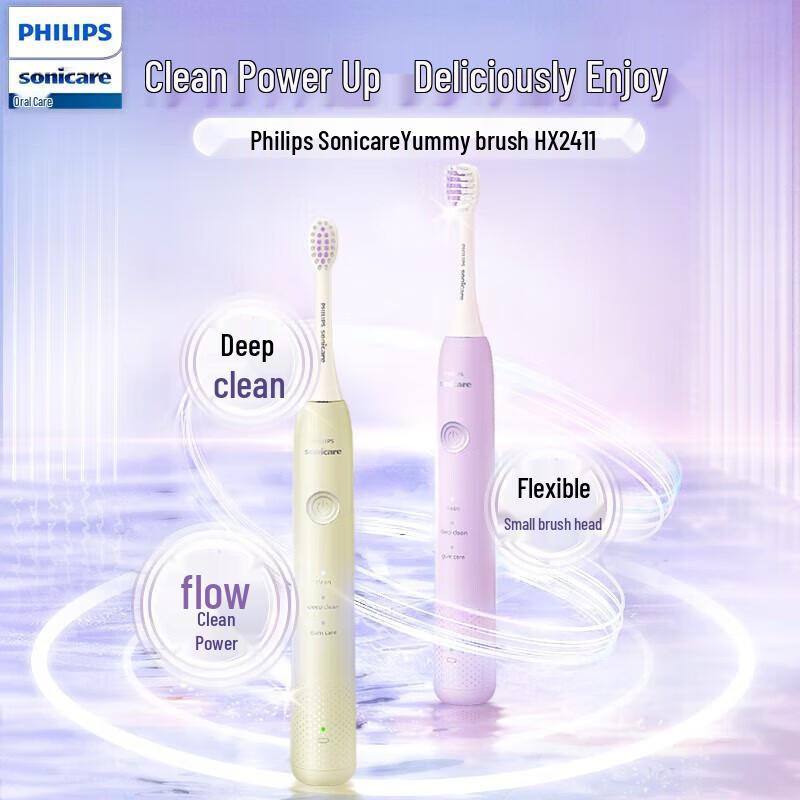 Philips HX2411 Sonic Electric Toothbrush CN plug (adapter included)