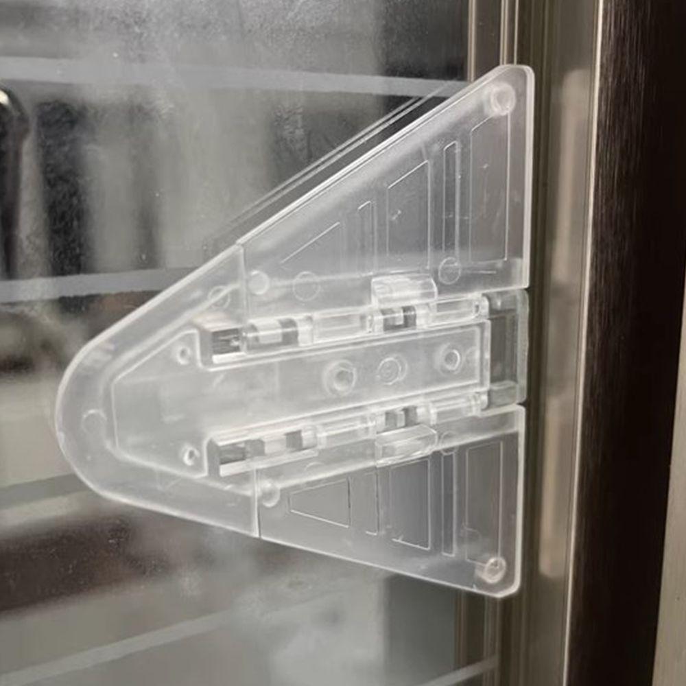 Install Transparent Baby Safety Locks Sliding Window Locks For Push-pull Door Security Protector