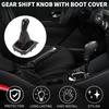 TUCKBOLD Manual Gear Shift Knob with Compatible with VW Ergonomic Design 6-Speed Cover, E-os 2006-2015, 1pc,