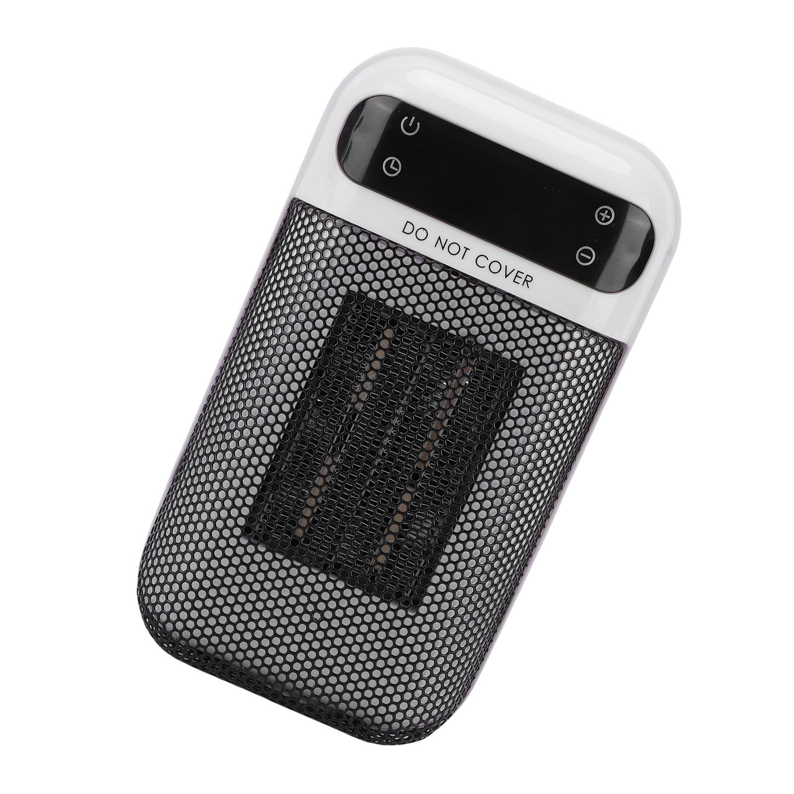 

Space Heater 500W Fast Heating Multiple Temp Levels Low Noise Small Electric Heater with Remote Control for Home Dormitory