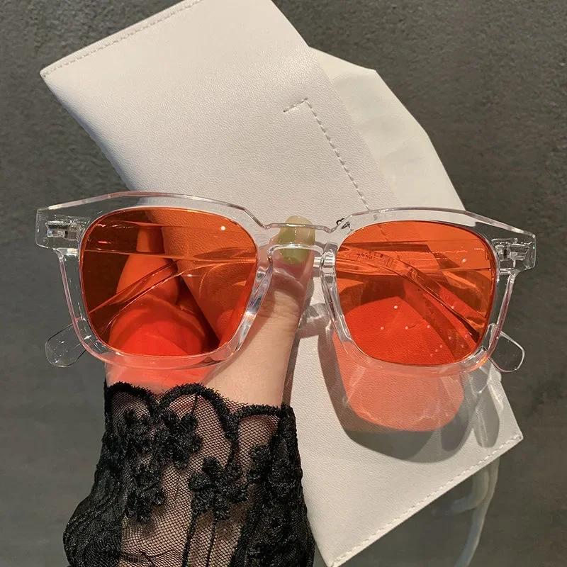 Unisex Vintage Sunglasses Retro Rectangle UV400 Protection Fashion Cat Eye Eyewear Casual Goggles for Women Men